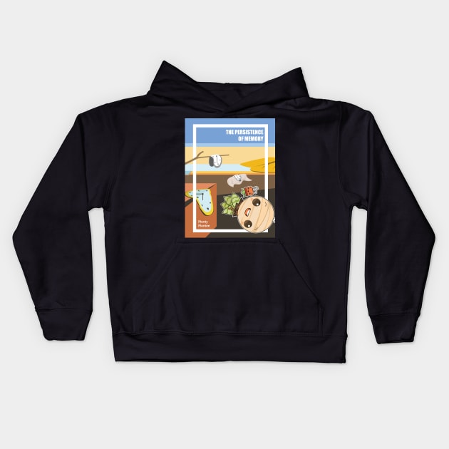 Arty-Plantee The Persistence of Memory Kids Hoodie by Plenty Plantee